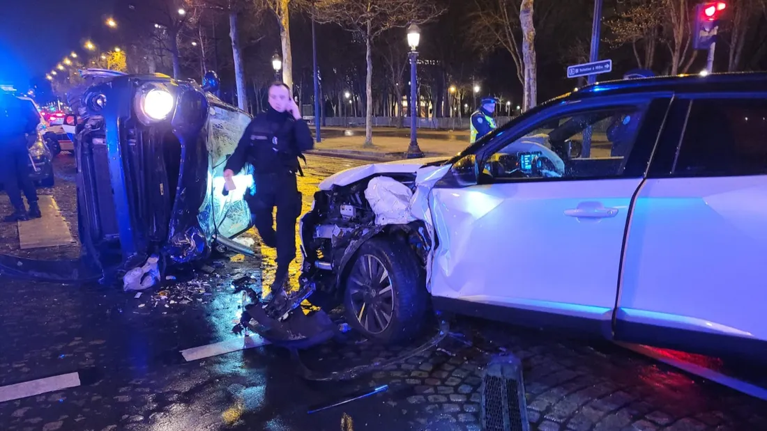 Paris : un chauffard fait quatre blessés dont un grave après un refus d'obtempérer